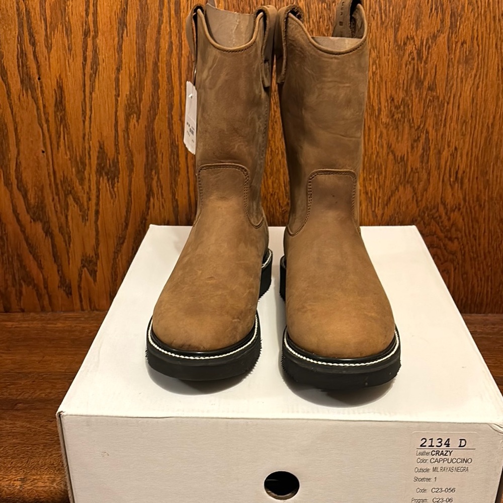 Cowtown  Men's Boots - Cappuccino